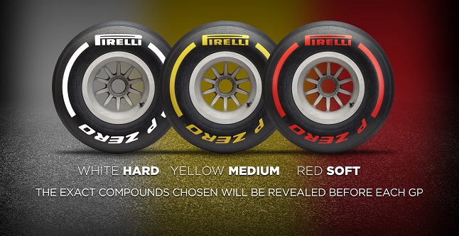 Así serán los neumáticos Pirelli para la F1 de 2019 1 2019 tyre range infographic