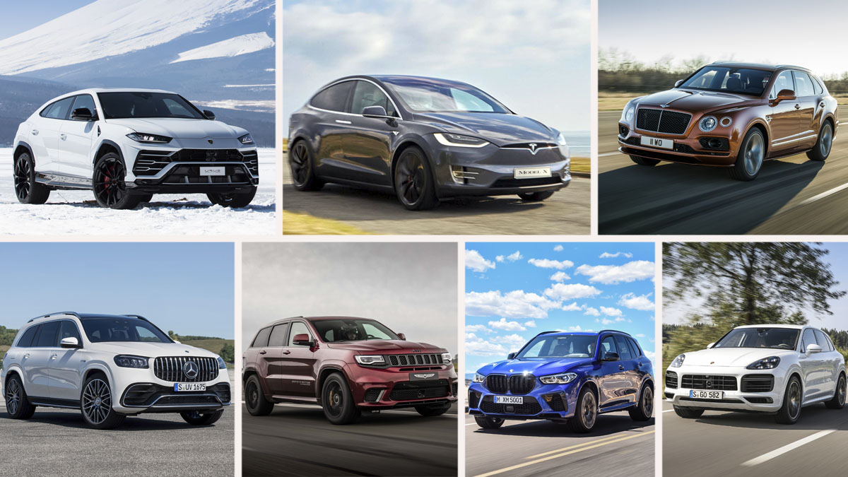 Siete SUVs con un motor de superdeportivo 1 7suvpotentes