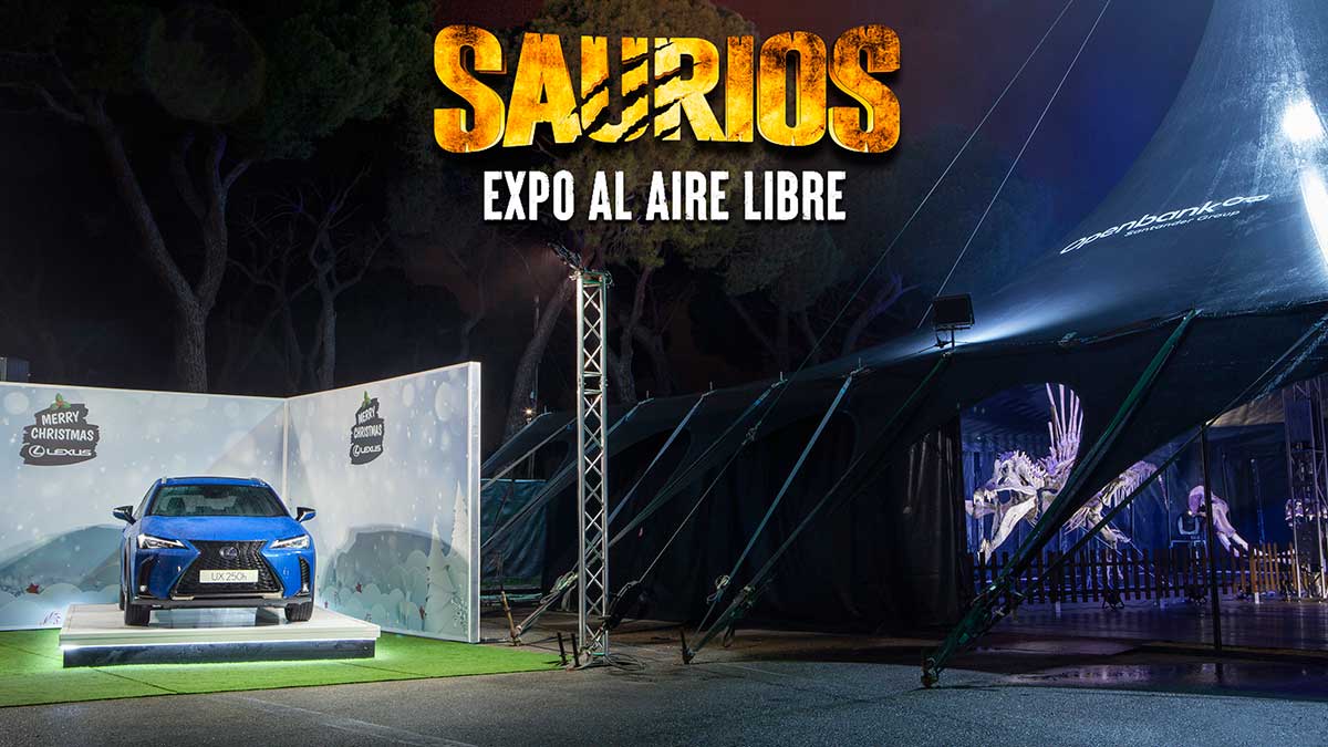Lexus UX 250h: coche oficial de la exposición Saurios en Madrid 1 866a8116logoshr