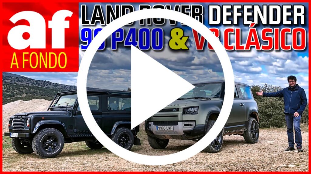 Vídeo-prueba: El Land Rover Defender 90 P400 se encuentra con el Defender 90 50th Anniversary 1 Land Rover Defender