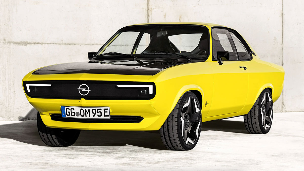 Opel Manta GSe ElektroMOD: un coupé clásico reinventado como coche eléctrico 1 Nuevo Opel Manta eléctrico