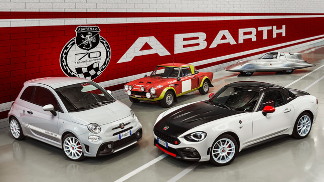 Abarth celebra su 70 cumpleaños 1 abarth70