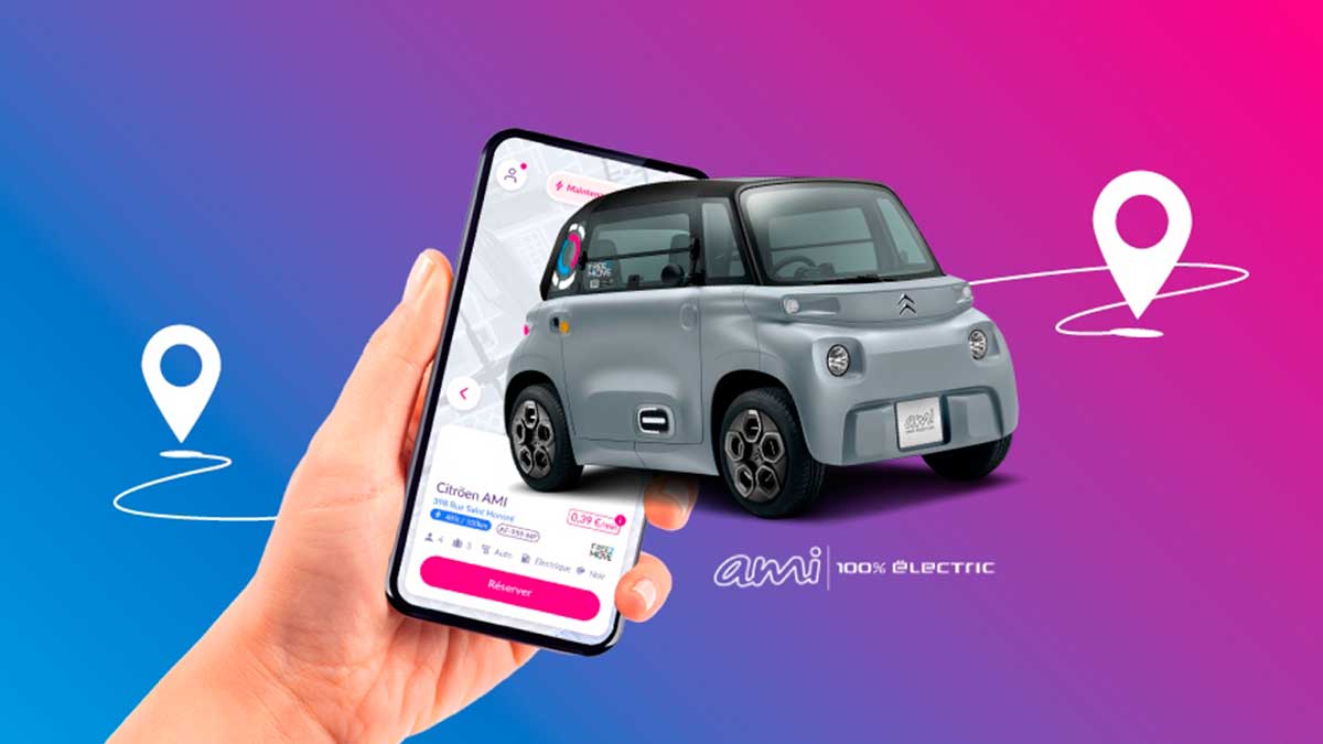 Free2Move incorpora 50 Citroën Ami a su flota de carsharing de Madrid 1 ami free2move