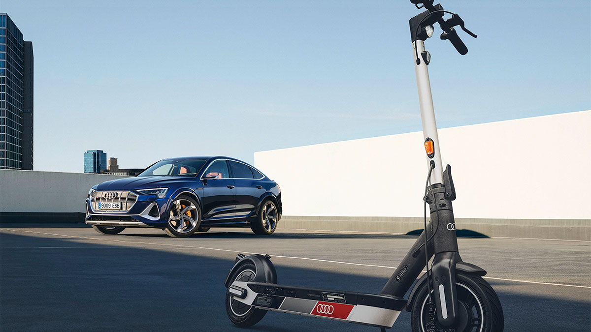 El nuevo patinete eléctrico de Audi ya está disponible en España 1 audi kickscooter3