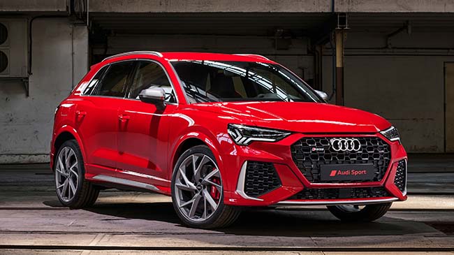 Audi RS Q3: segunda generación con 400 CV 1 audirsq3rojotrescuartosdelanterobaja