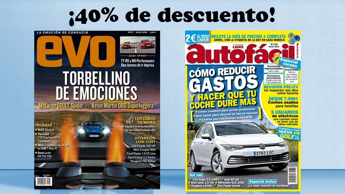 Este verano suscríbete a EVO y Autofácil con un 40% de descuento 1 autofacilevodescuento