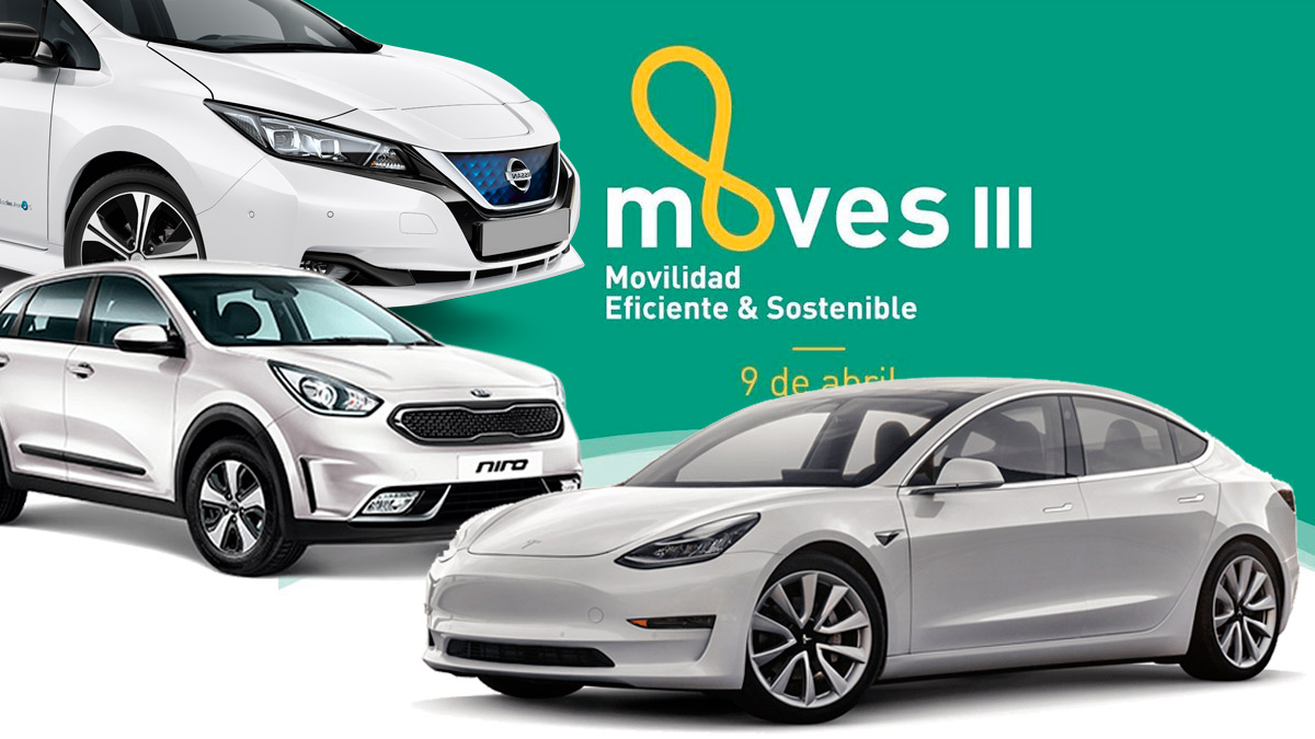 Plan MOVES III: hasta 7.000 euros de ayuda por la compra de un vehículo eléctrico 1 ayudasmoves
