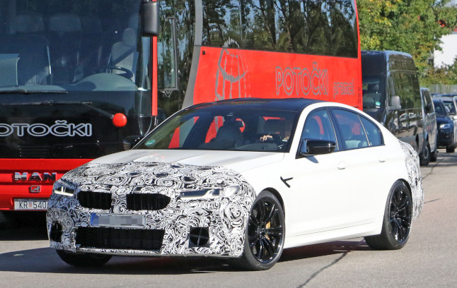 BMW M5 facelift: primeras fotografías espía 1 bmw m5 facelift