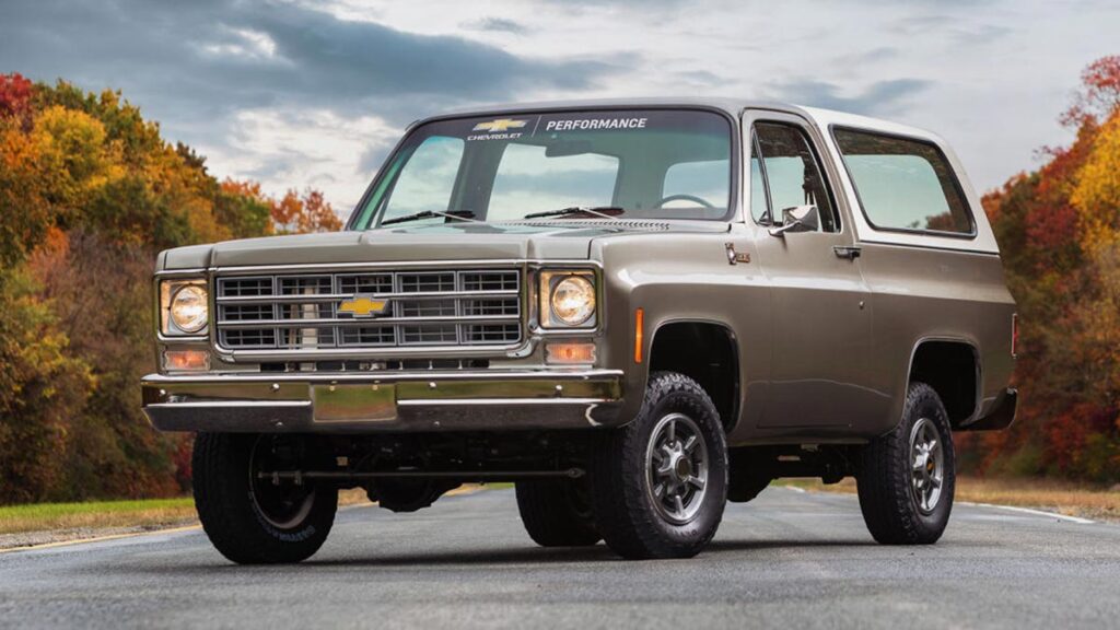 Chevrolet K5 Blazer-E: un todototerreno clásico que vuelve con motor eléctrico 1 chevroletperformance sema360 k5
