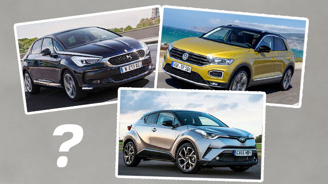 Toyota C-HR, DS 5 o Volkswagen T-Roc, ¿qué coche comprar? 1 chrds5troc
