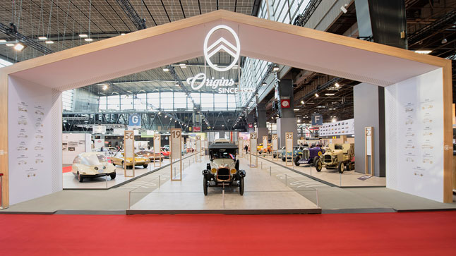 Citroën celebra su centenario en el Rétromobile de París 1 citroenretromobile1