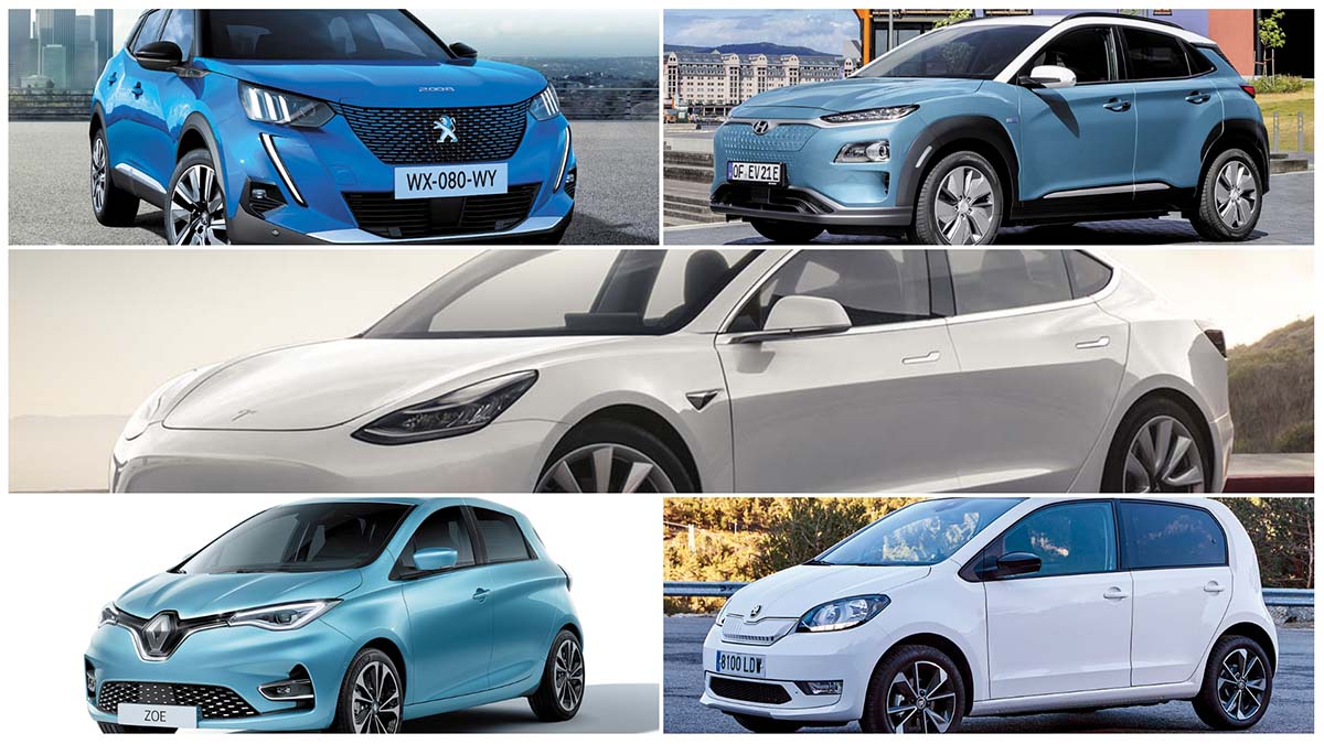 Los 5 mejores coches eléctricos que puedes comprar con las ayudas del Plan MOVES 1 cocheselectricos 4