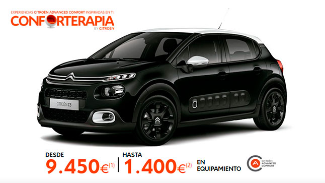 Ahora tienes un Citroën C3 por 9.450 euros 1 conforterapia