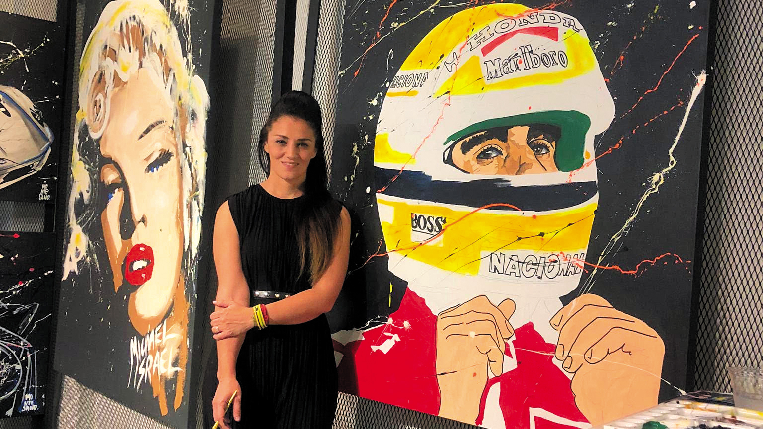 Daniela Montesano: Explosión de colores y talento 2 danielamontesinossenna