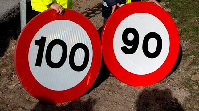 9 puntos positivos y negativos de circular a 90 km/h por carretera 1 de100a90