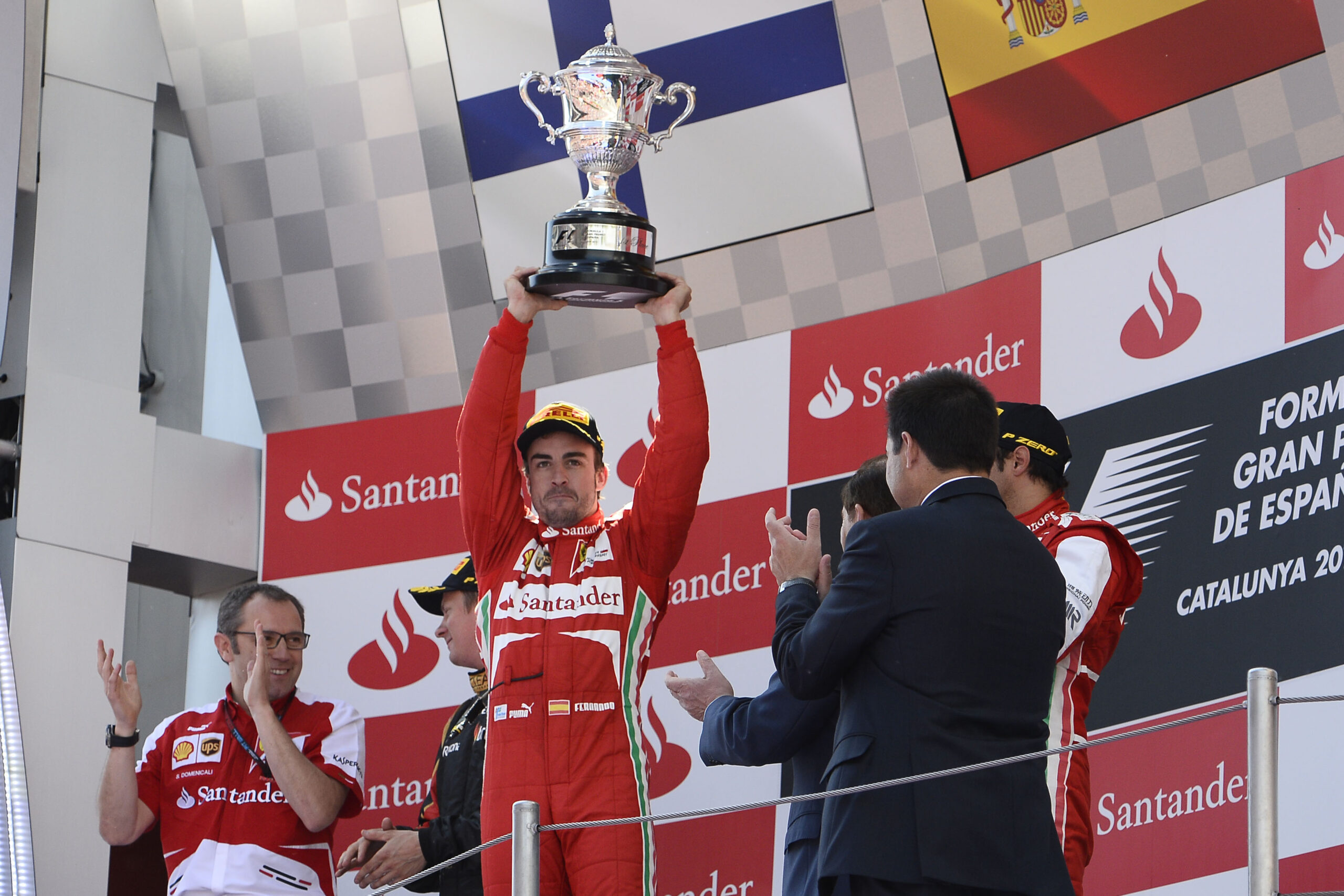 GP de España 2013: Obra cumbre de Alonso 1 fernando alonso podio 1 scaled