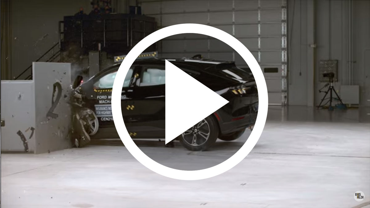 Nuevo Ford Mustang Mach-E 2021: ¡este es su crash test! 1 fordmustangmachecrashtest