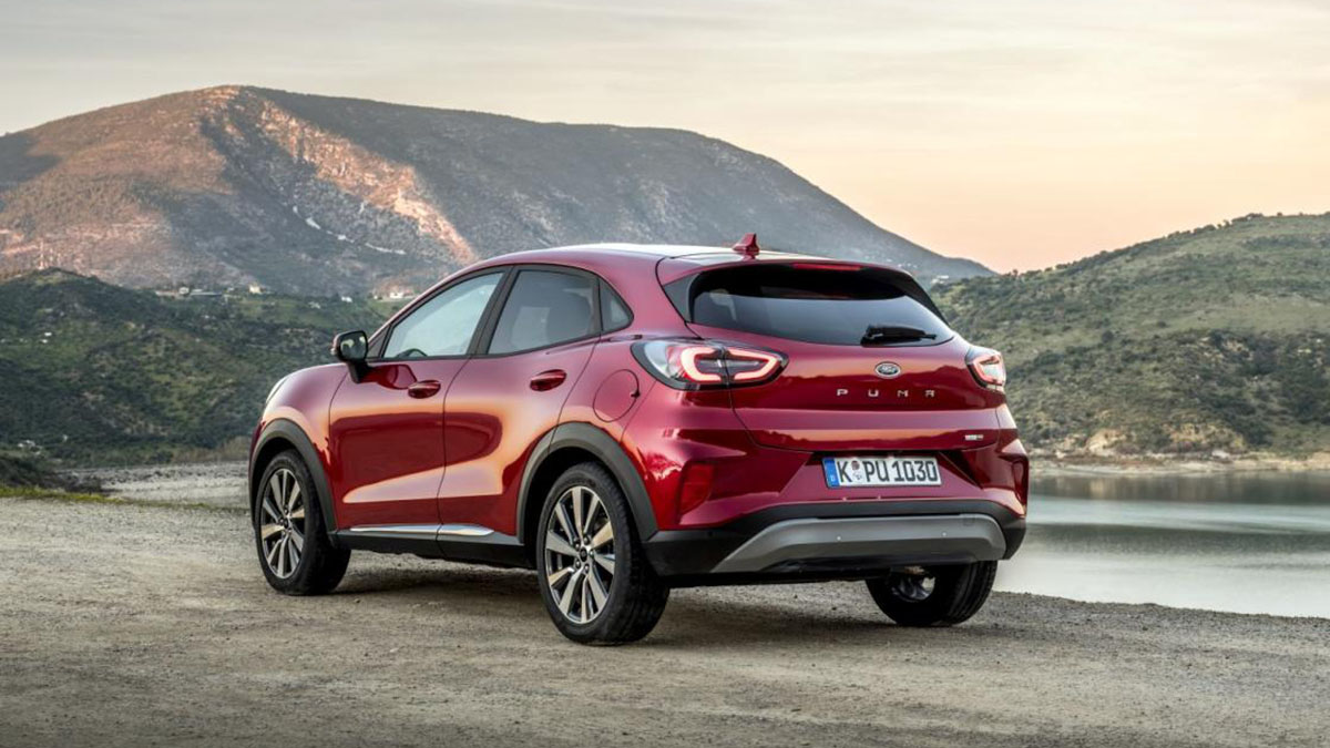 Ford Puma: el coche del mes en la radio 1 fordpumatrasera
