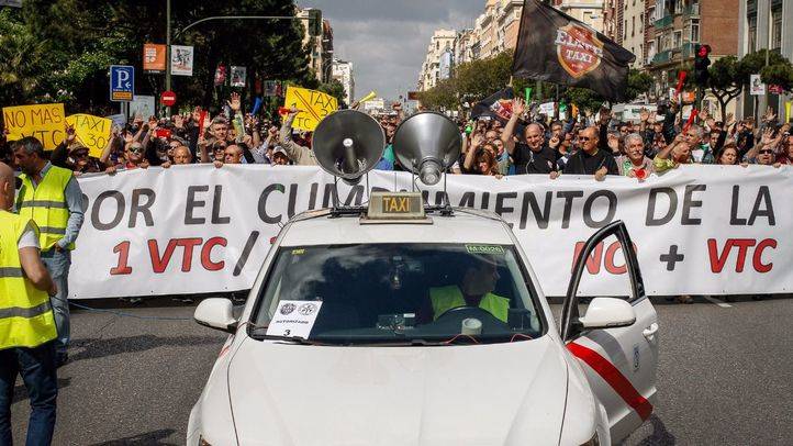 Nueva huelga de taxis en toda España 1 huelga