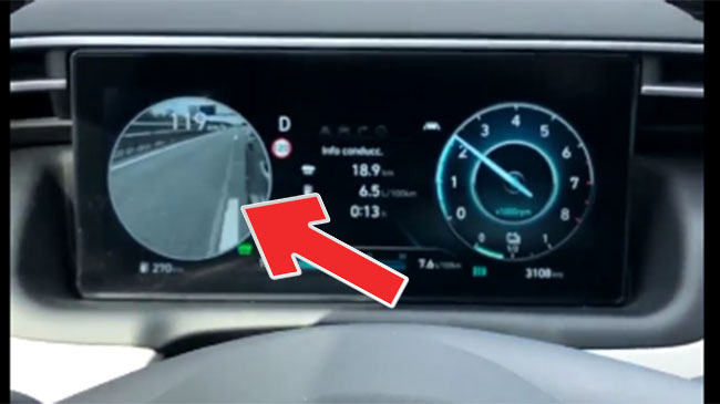 El nuevo Hyundai Tucson 2021 y su inventazo: retrovisores más Blind Spot View Monitor 1 instrumentaciontucson