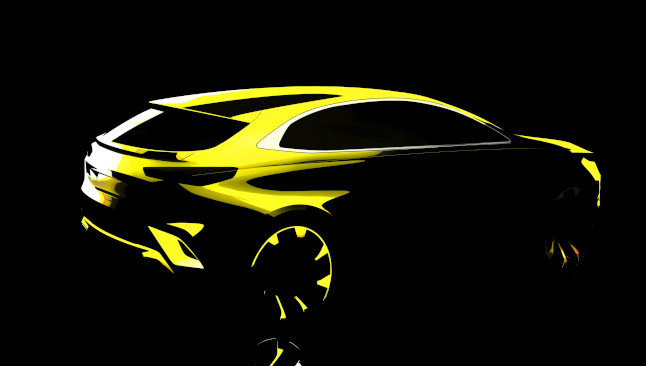 Kia Ceed crossover: la marca coreana muestra el primer boceto 1 kiaceedcrossover1.tif