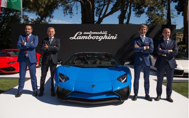 El Lamborghini Aventador LP 750-4 SuperVeloce Roadster se deja ver en Pebble Beach 1 lambo1