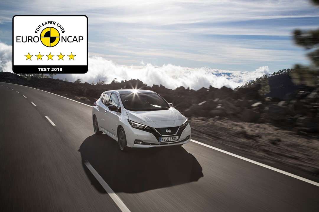 El Nissan Leaf ya tiene las 5 estrellas EuroNcap 1 leaf 7