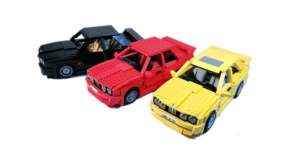 Así es el BMW M3 E30 de Lego 1 lego1