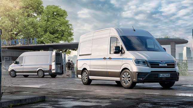 MAN presenta la furgoneta eléctrica eTGE 1 man etge