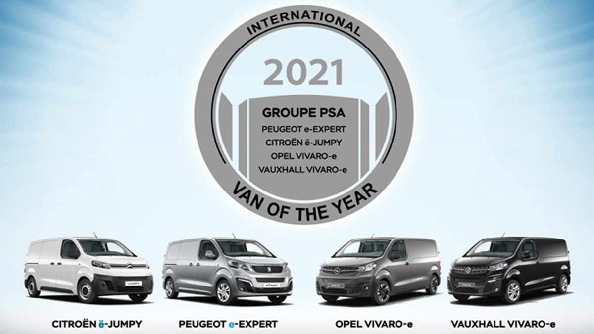 Los vehículos comerciales eléctricos del Grupo PSA obtienen el premio 'International Van of the Year 2021' 1 mediaivoty