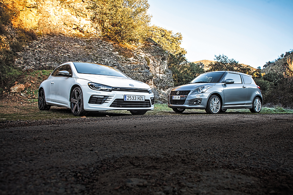 Suzuki Swift Sport vs. VW Scirocco R DSG: El precio de la felicidad 1 mg4189