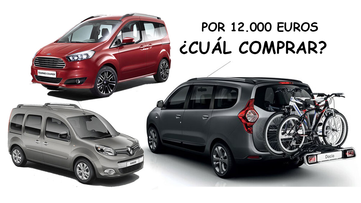 ¿Dacia Lodgy, Renault Kangoo o Ford Tourneo Courier? 1 monovolumendaciafordrenault 1