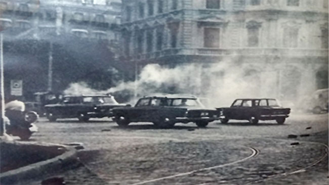 Taxistas en pie de guerra: el motín de las gorras de 1966 1 motingorras