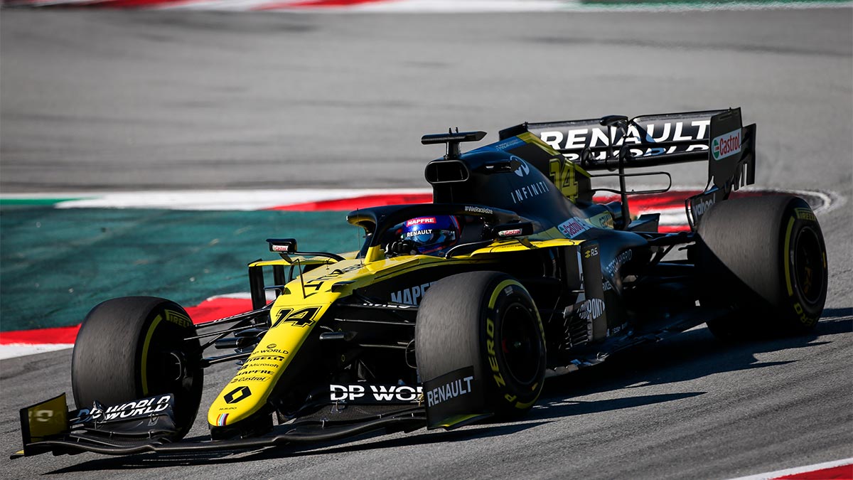 Fernando Alonso prueba el Renault R.S.20 de F1: ''ahora mismo, el coche es más rápido que yo'' 1 moy96817