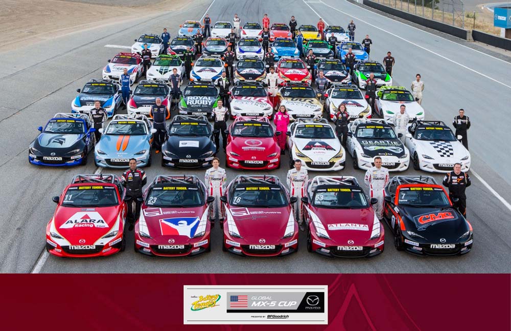 Pilotos virtuales en el mundo real: de la pantalla a la pista 1 mx5 cup