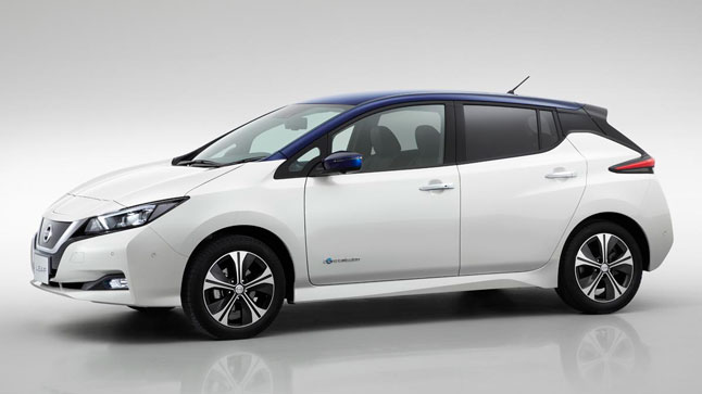 Se disparan las matriculaciones de coches eléctricos e híbridos en enero 1 nissanleaf2018