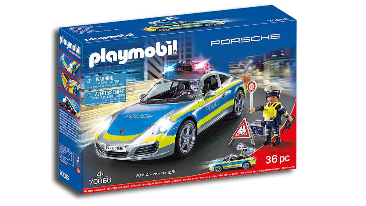 Autofácil regala un Porsche 911 Carrera 4S Policía de Playmobil 1 porsche911carrera4spolicia