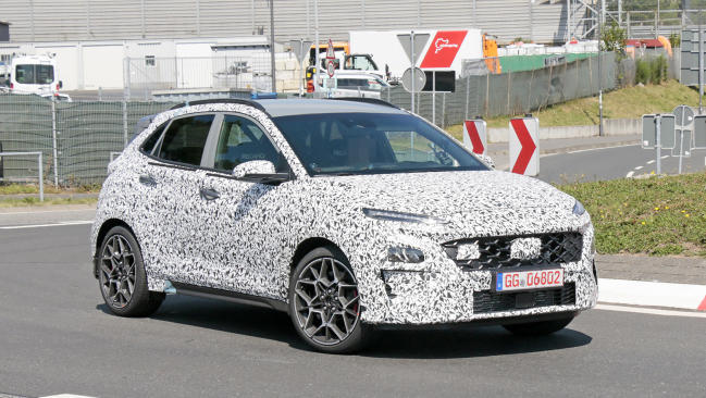 Fotos espía del Hyundai Kona N 2021 1 Fotos espía del Hyundai Kona N, la versión deportiva del SUV coreano