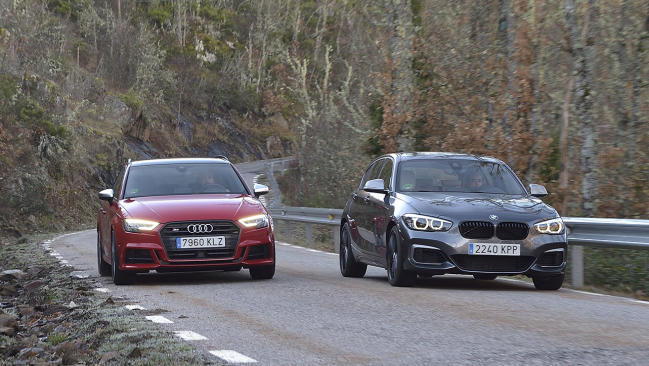 Fotos del Audi S3 vs BMW M140i 1 Audi S3 vs BMW M140i: los rivales del Mercedes-AMG A 35