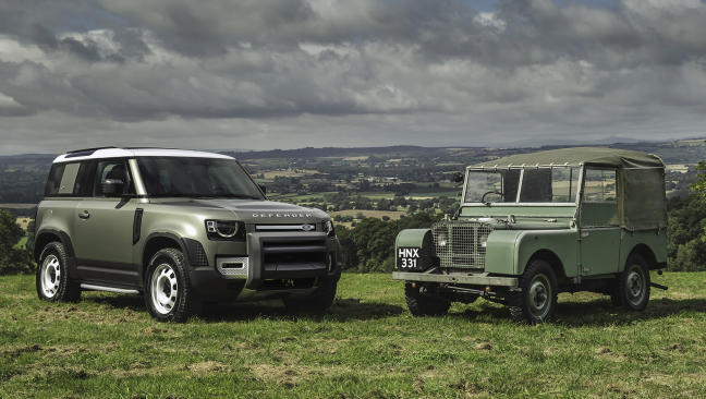 Fotos de la cronología del Land Rover Defender 1 De las Series al Defender; evolución continua
