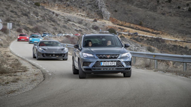 Fotos de la I Ruta Evo 1 I Ruta EVO. La ruta para todos los amantes de los coches deportivos