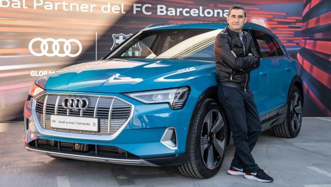 Fotos de los Audi de los jugadores del F.C. Barcelona 1 La plantilla del FC Barcelona estrena sus nuevos modelos de Audi