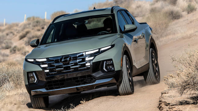 Hyundai Santa Cruz; la versión pick up del Tucson 1 Hay un Hyundai Tucson pick up, y se llama Santa Cruz