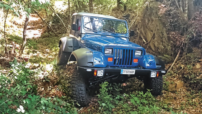 Fotos del Jeep Wrangler YJ "López" 1 Jeep Wrangler YJ (1995); TT extremo pero legal