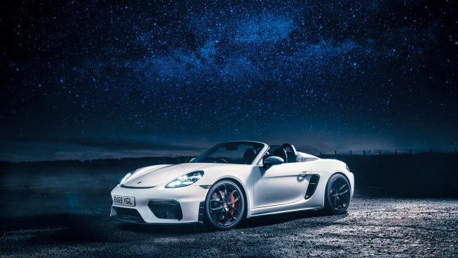 Fotos: Ruta nocturna con el Porsche 718 Spyder 1 Paseo nocturno con el Porsche 718 Spyder