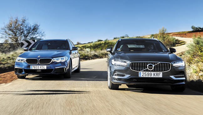 Fotos del BMW M550D vs Volvo V90 T8 17 preview 8a8930bf021bf