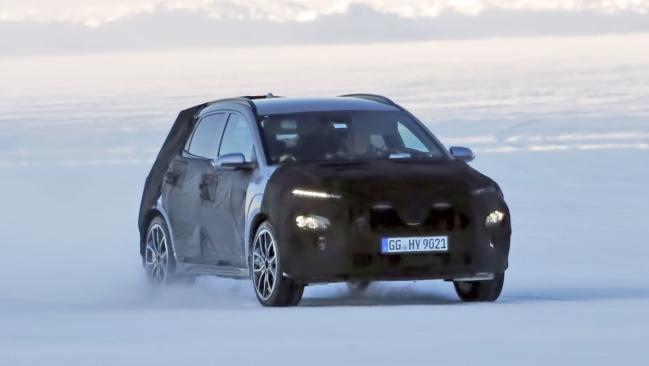 Fotos espía del Hyundai Kona N 1 ¡Cazado! Primeras imágenes del nuevo Hyundai Kona N en los test de invierno