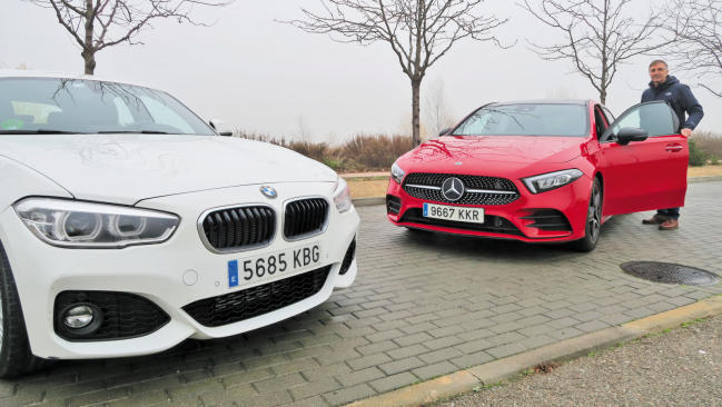 Fotos del Mercedes Clase A vs BMW Serie 1 1 Mercedes Clase A contra BMW Serie 1: ¿novato o veterano?