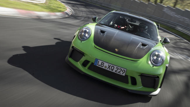 Fotos del Porsche 911 GT3 RS de Récord en Nürburgring 1 El Porsche 911 GT3 RS completa Nürburgring en 6:56 minutos