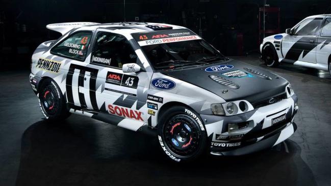 Fotos del Ford Escort Cosworth de Ken Block 1 Ken Block regresa a los rallyes con un Ford Escort Cosworth